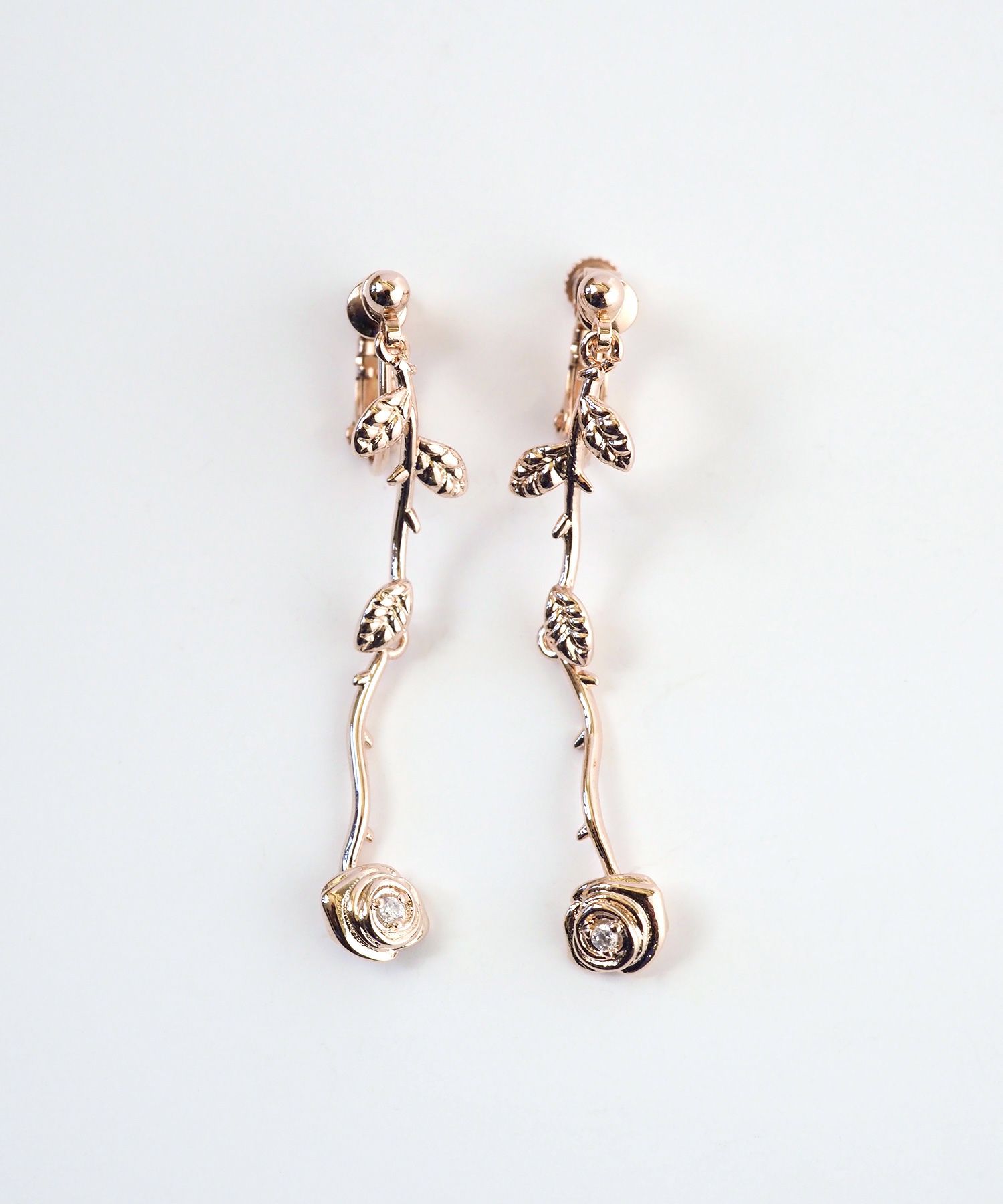 ローズロングイヤリング【MUK shady sophy】