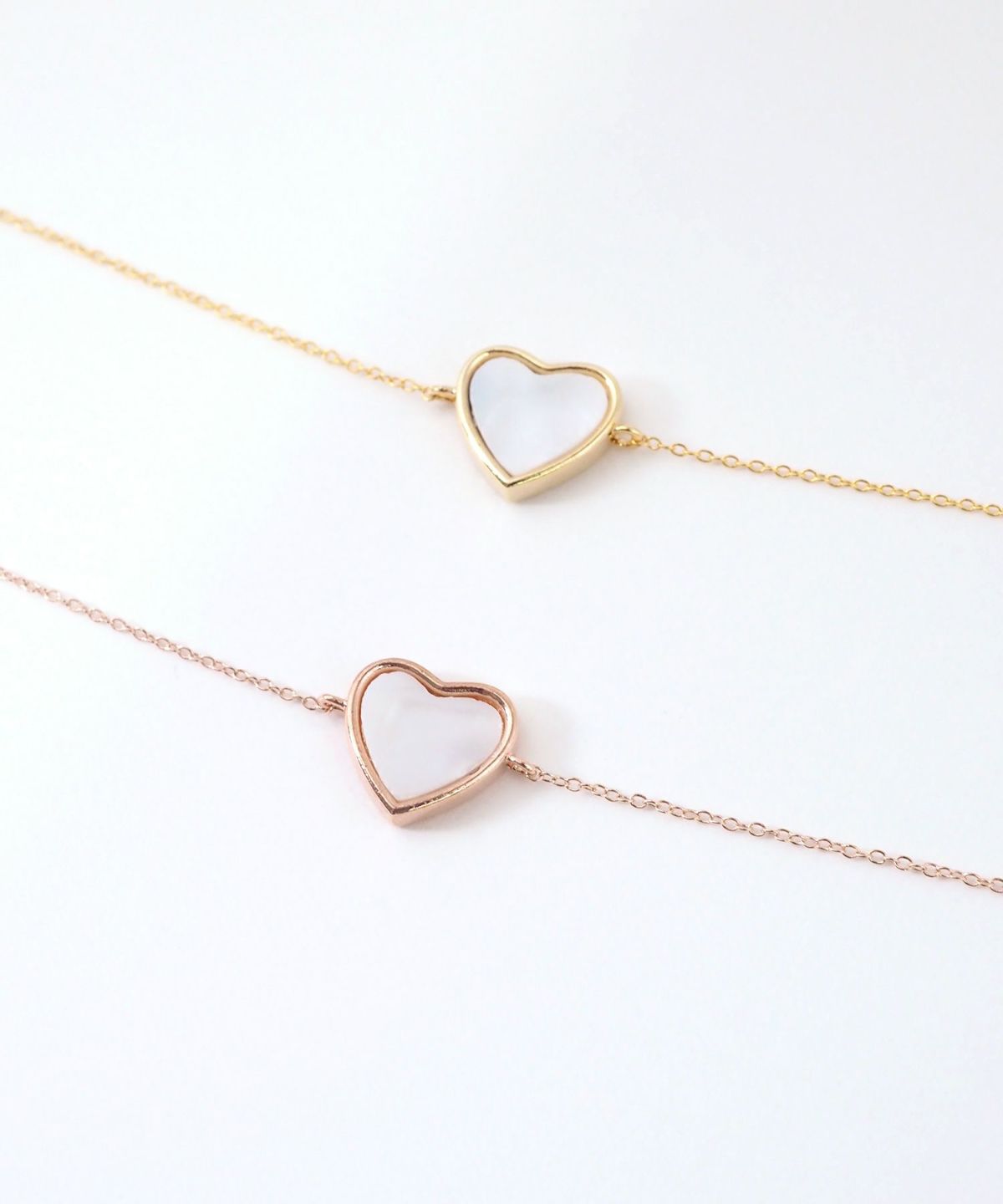 シェルハートブレスレット【MUK shady sophy】