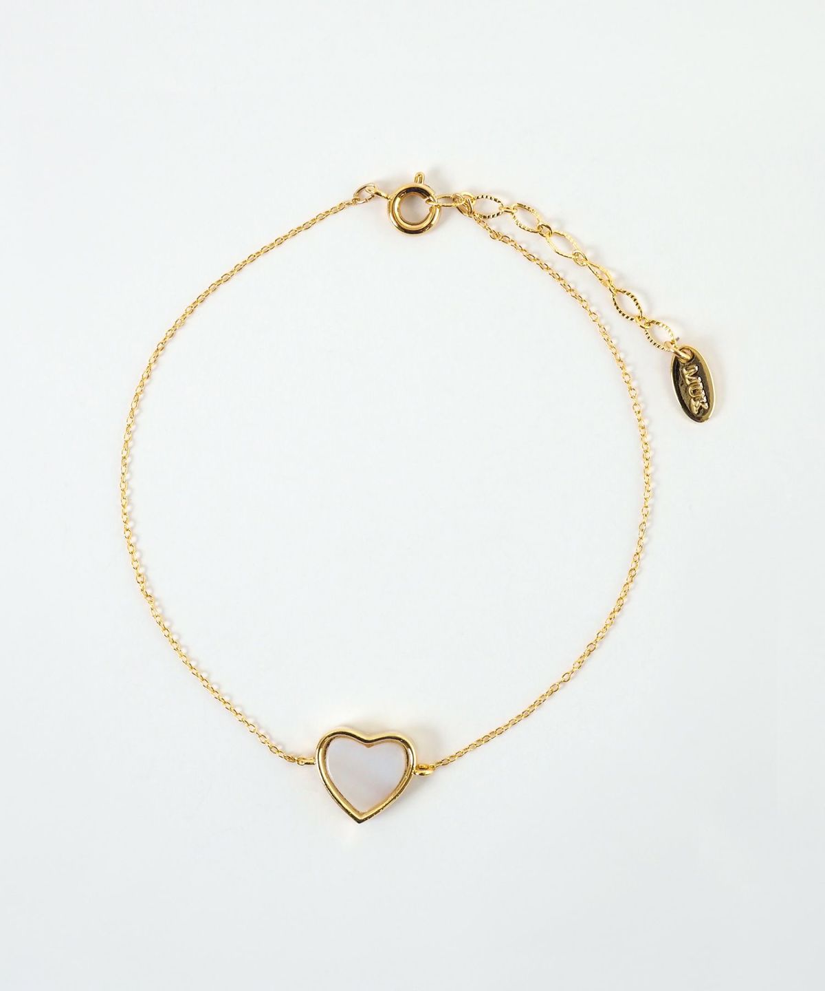 シェルハートブレスレット【MUK shady sophy】