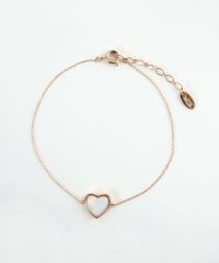 シェルハートブレスレット【MUK shady sophy】