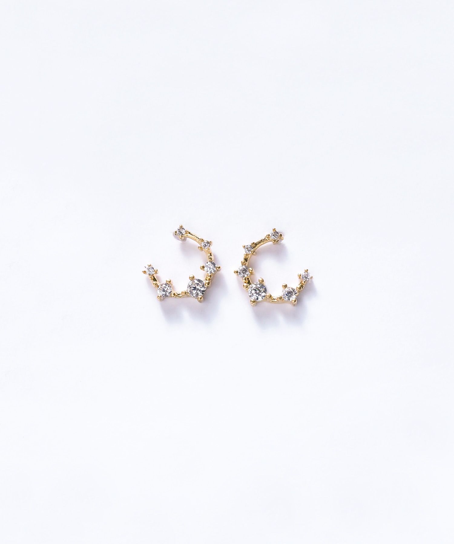 サークルジルコニアサージカルステンレスピアス