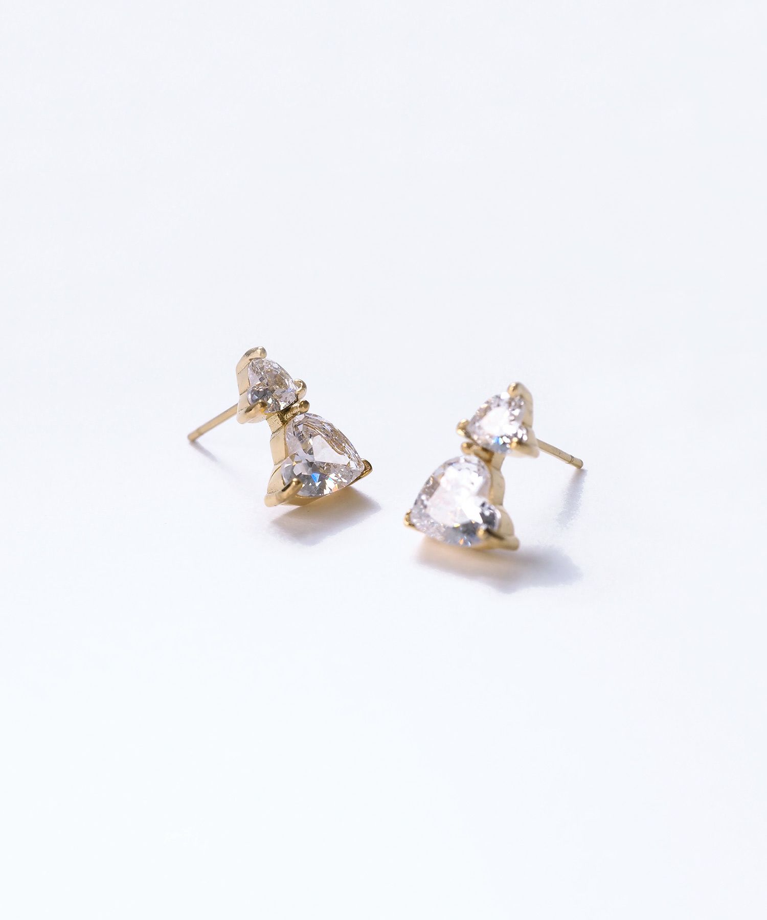 ハートジルコニアサージカルステンレスピアス