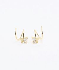 バタフライスパイラルピアス