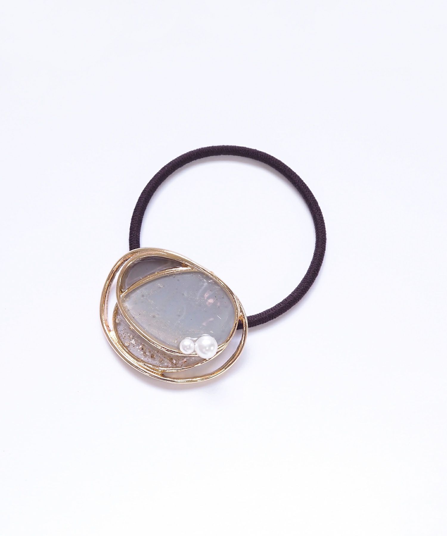 カラーオーバルラインポニー