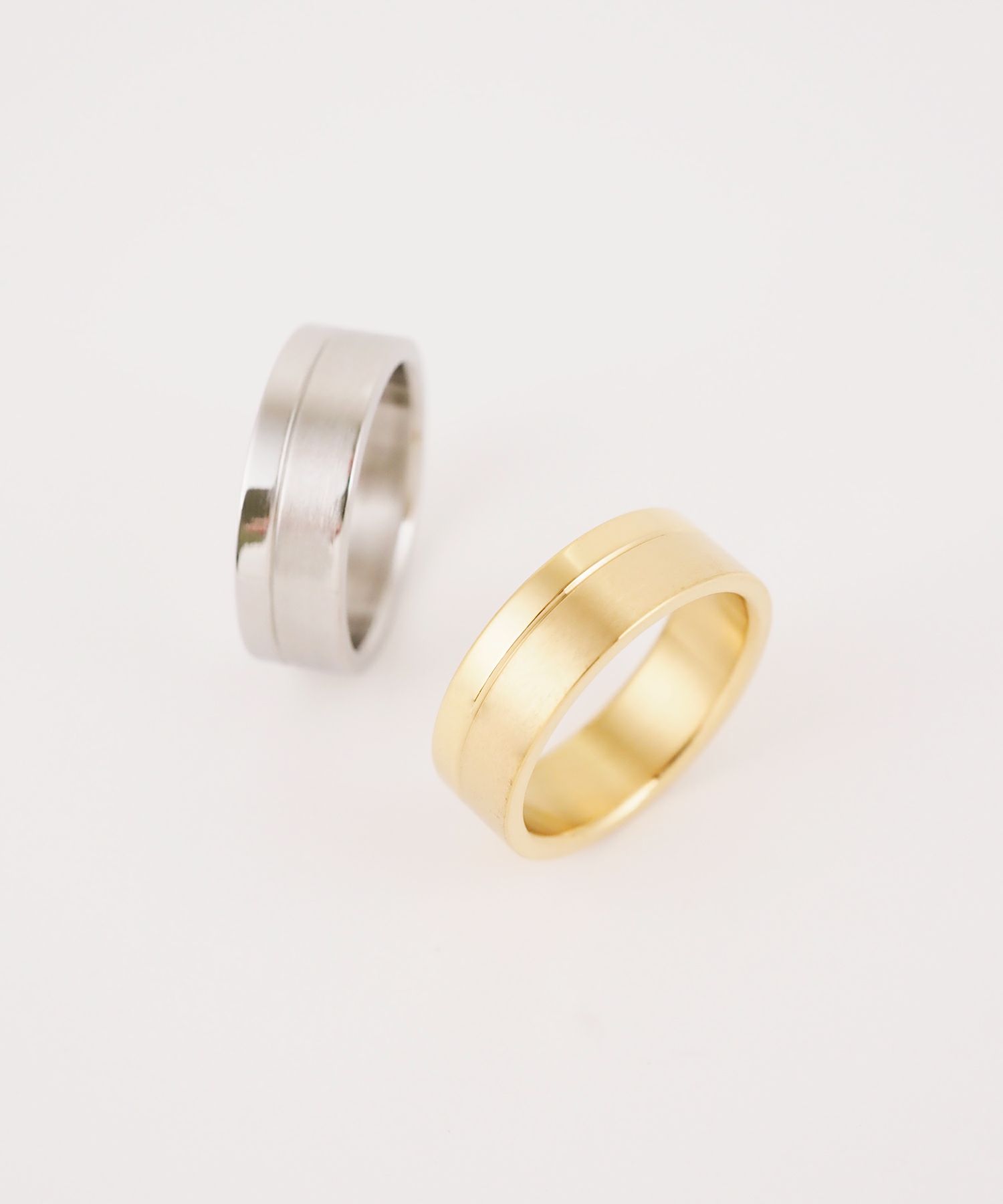 マットラインステンレスリング