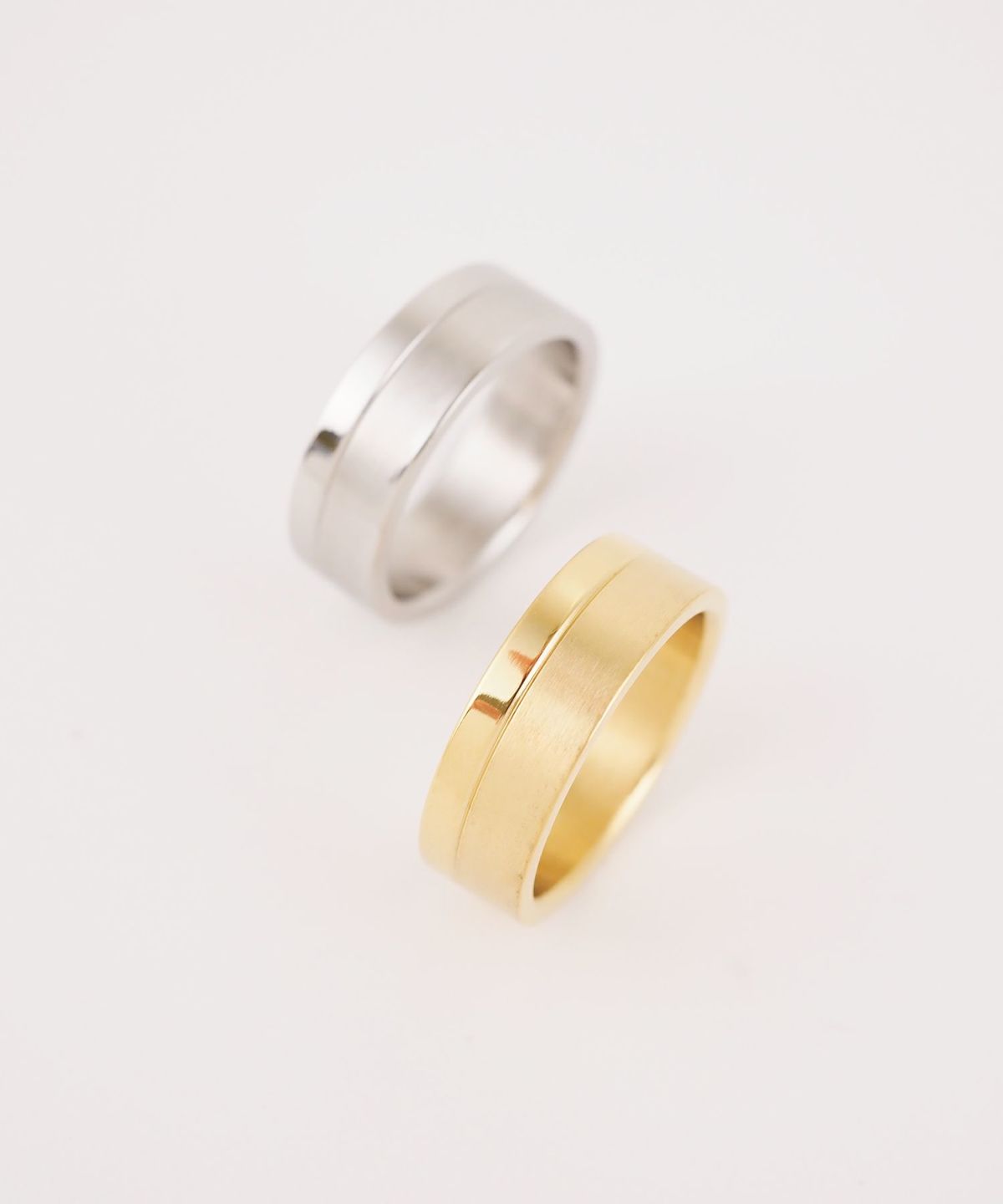 マットラインステンレスリング