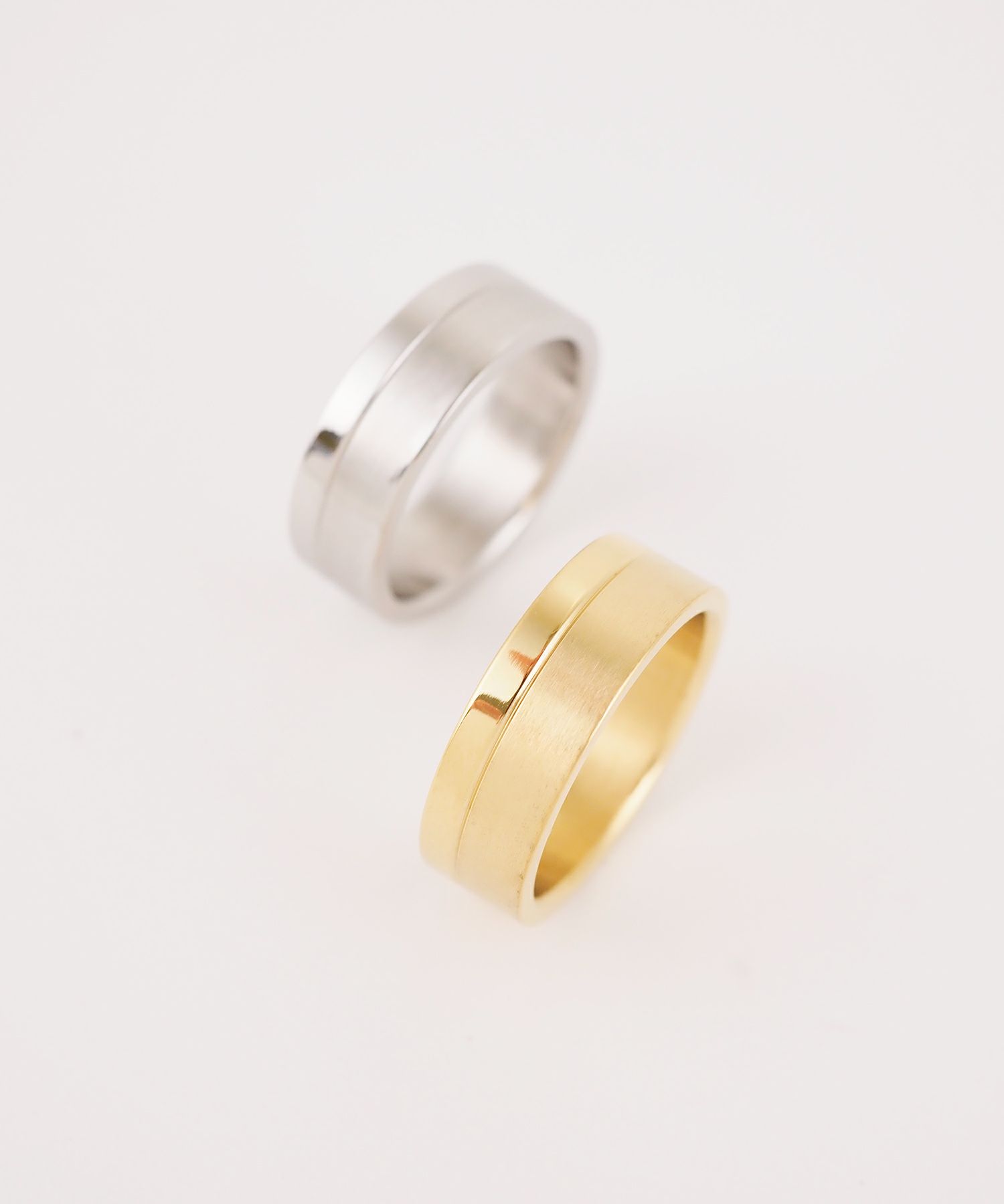 マットラインステンレスリング