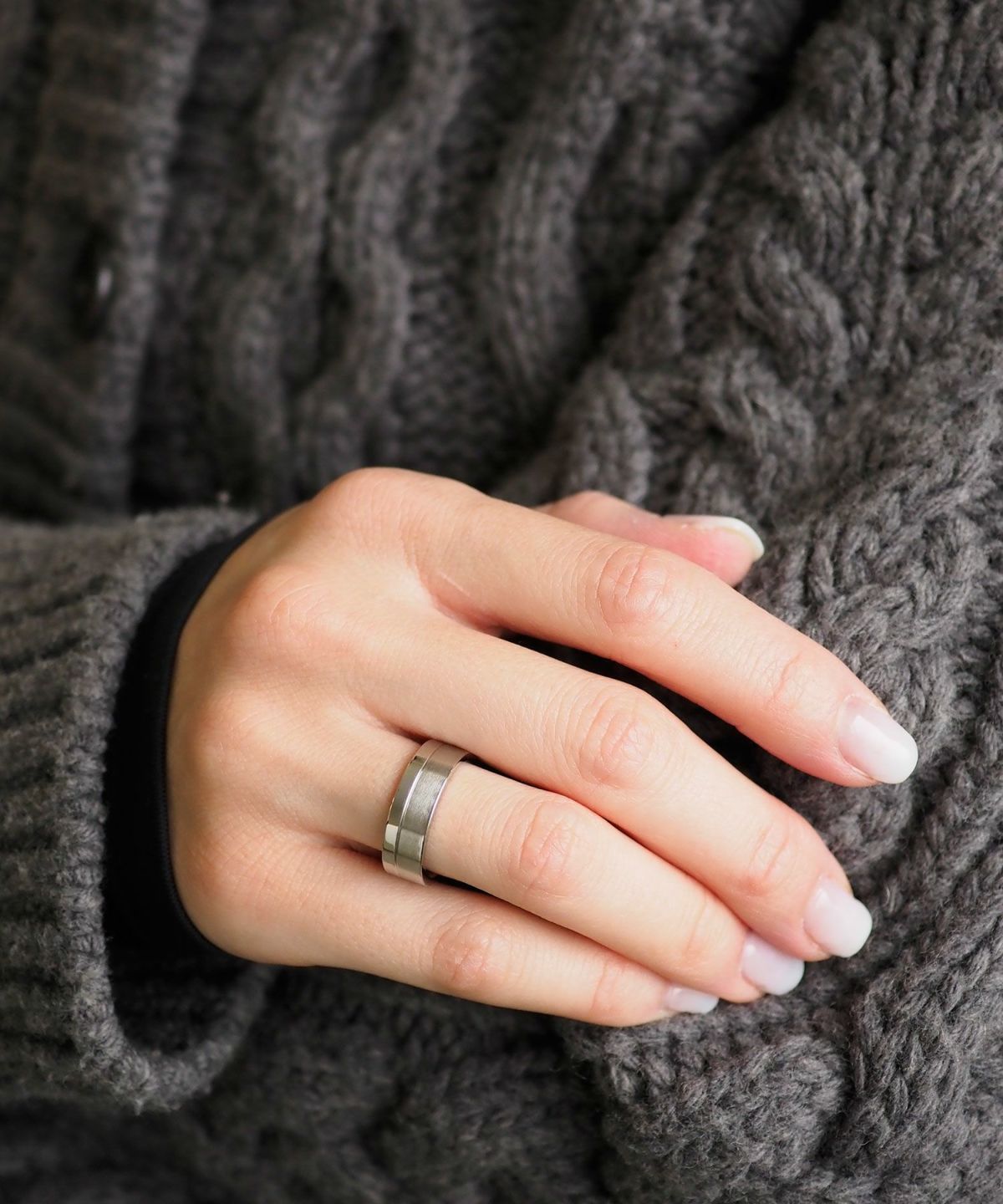 マットラインステンレスリング