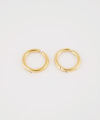 フープワンタッチステンレスイヤリング