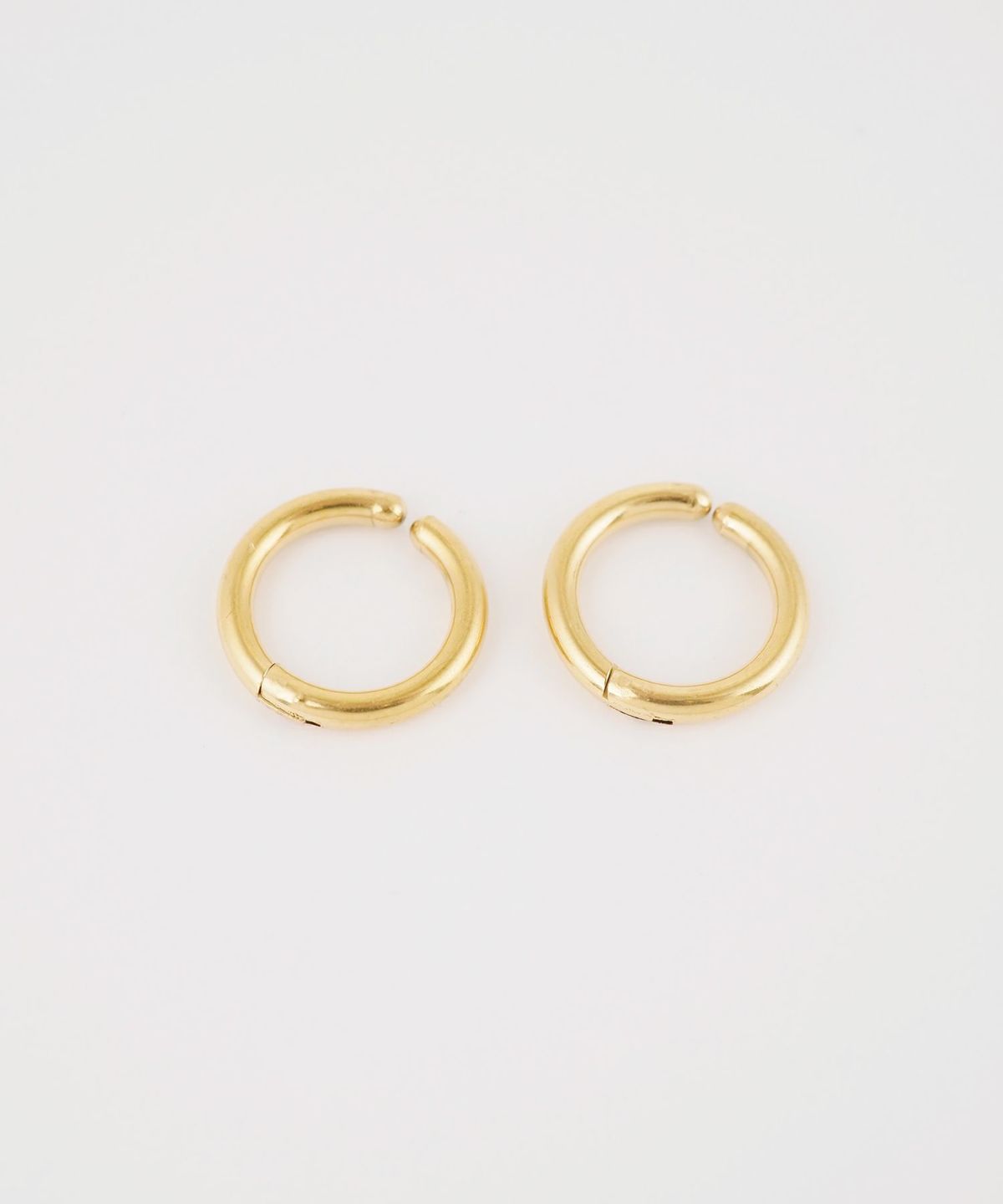フープワンタッチステンレスイヤリング