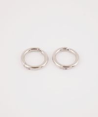 フープワンタッチステンレスイヤリング