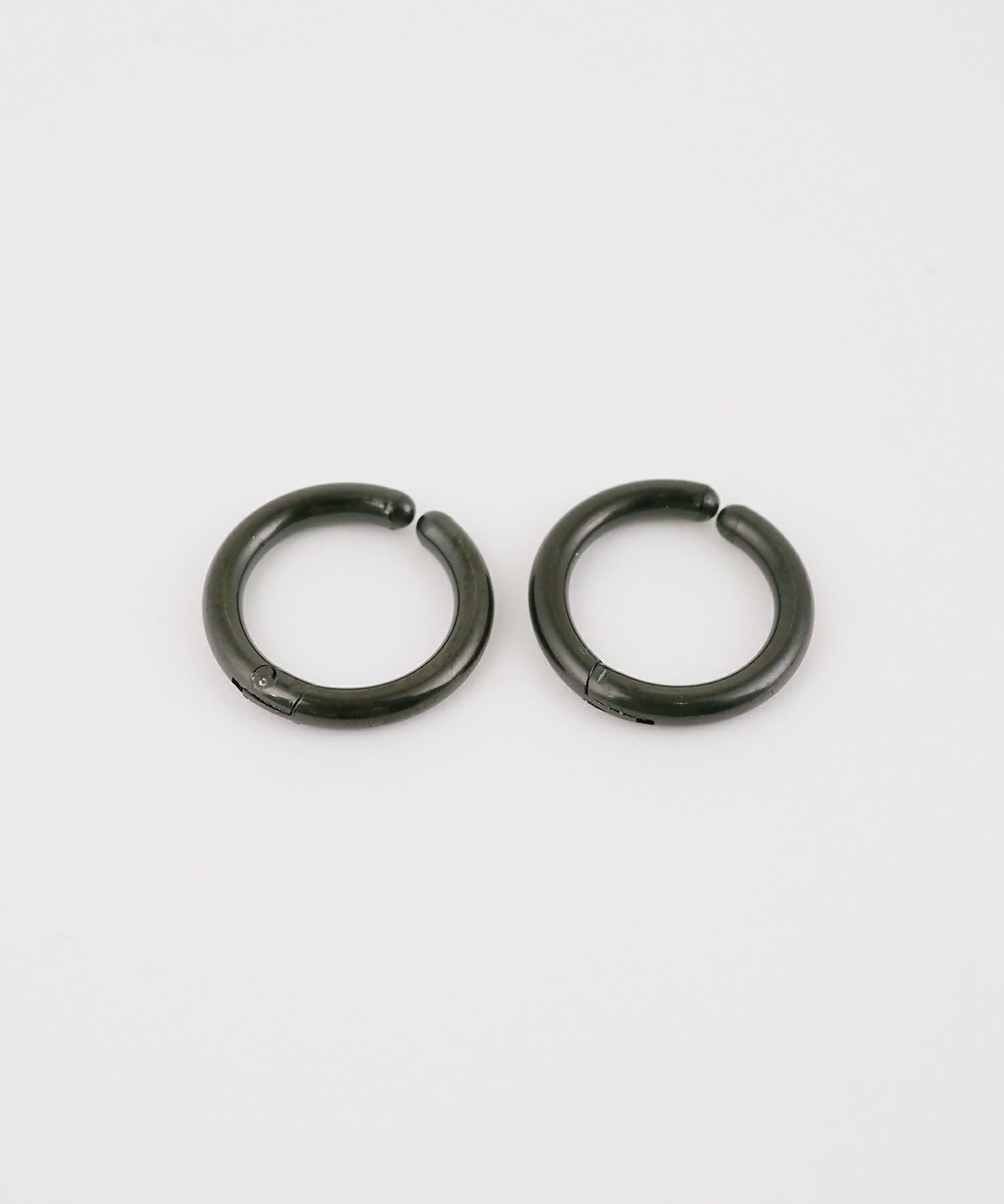 フープワンタッチステンレスイヤリング