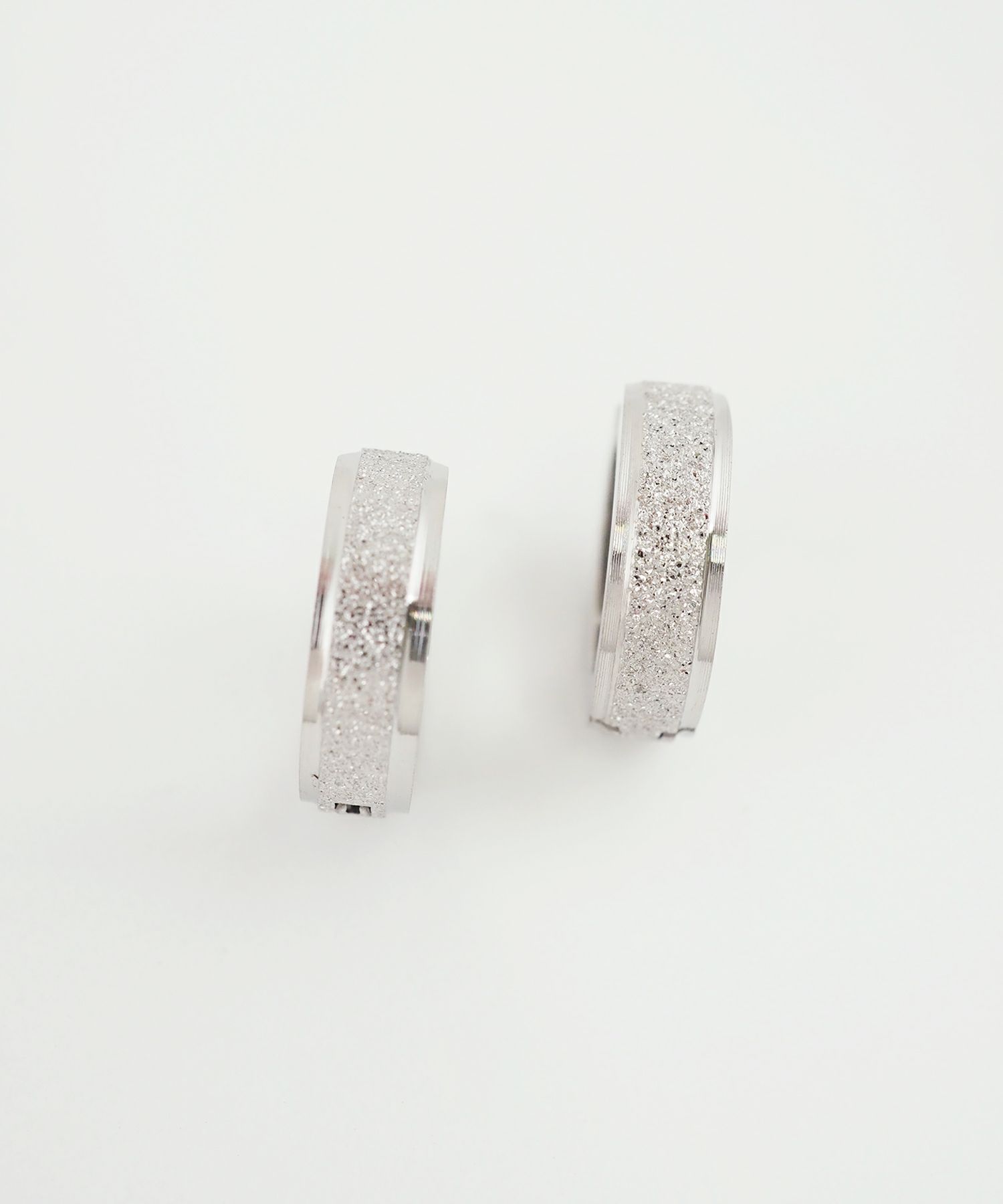 グリッターワンタッチステンレスイヤリング