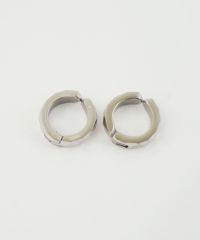 ダイヤカットワンタッチステンレスイヤリング