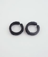 ダイヤカットワンタッチステンレスイヤリング