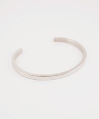 平打ちステンレスブレスレット