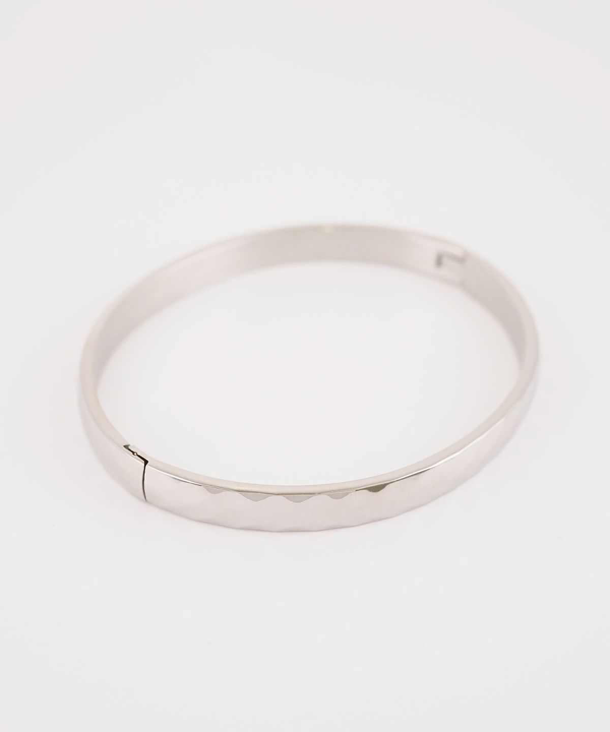 ダイヤカットステンレスブレスレット