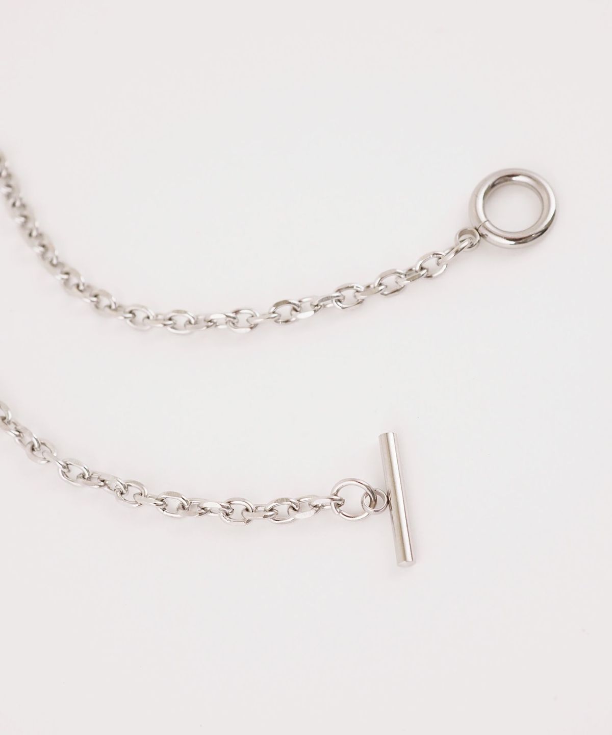 アズキチェーンステンレスブレスレット