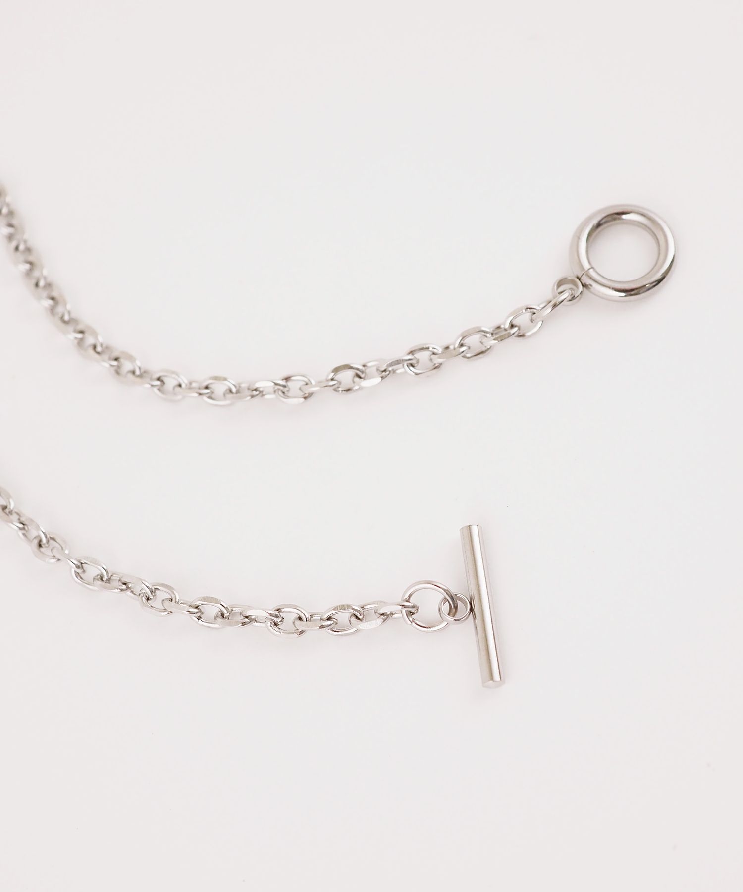 アズキチェーンステンレスブレスレット