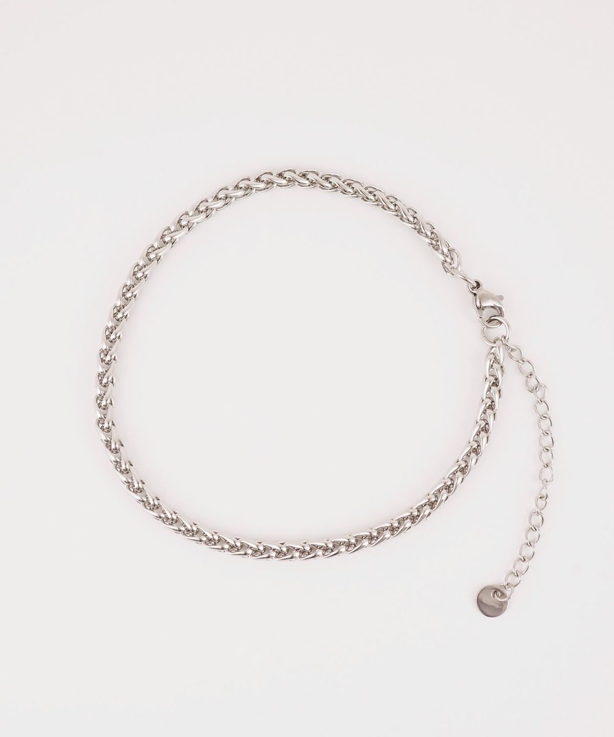 スクリューチェーンステンレスアンクレット