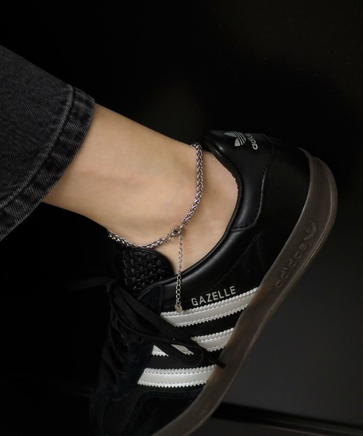 スクリューチェーンステンレスアンクレット