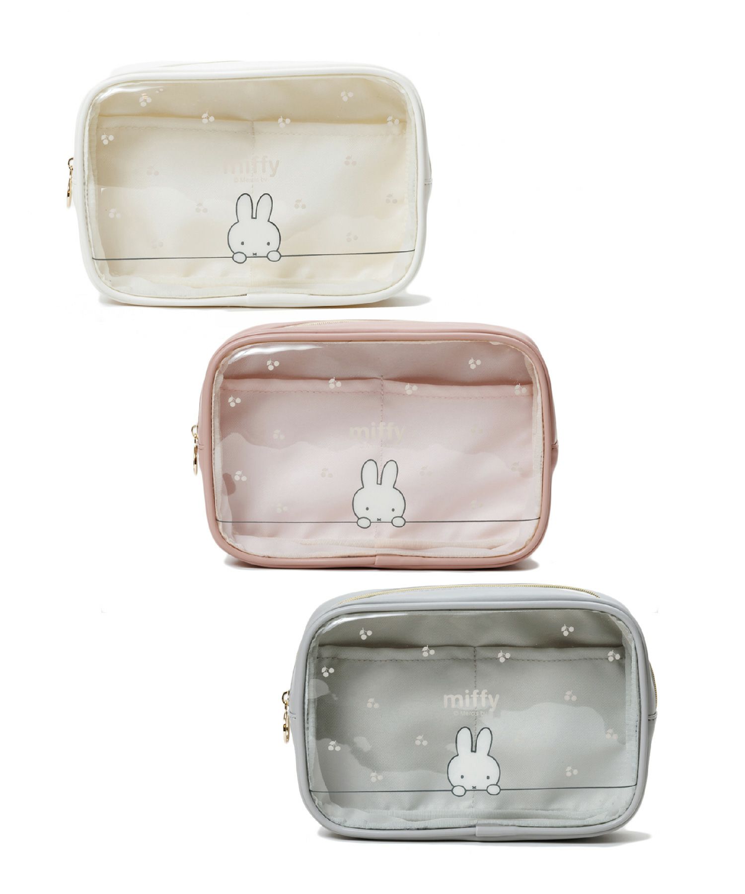 ミッフィー スクエアポーチ