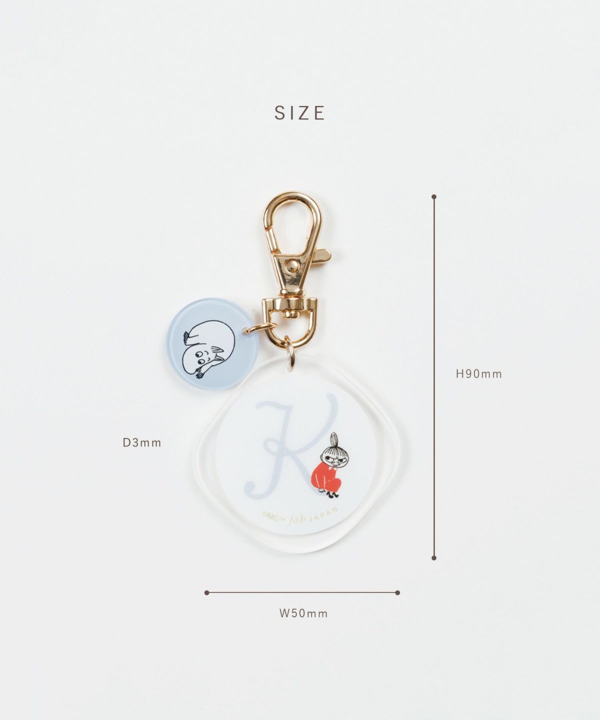 ムーミン アクリルチャーム