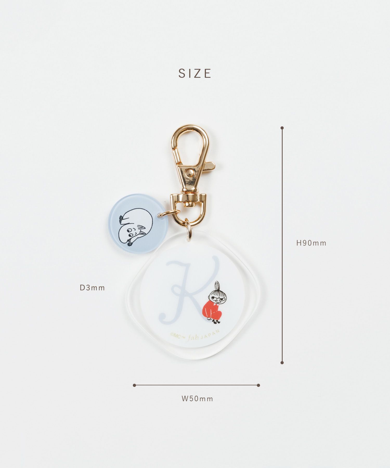 ムーミン アクリルチャーム