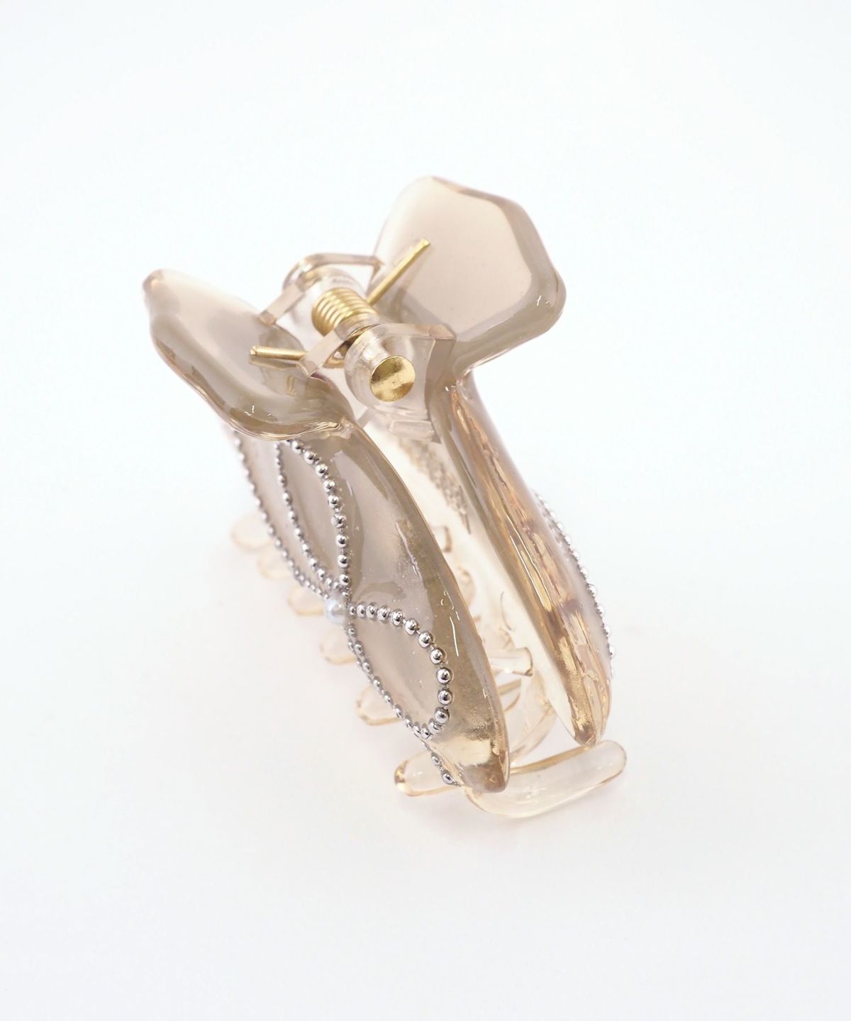 リボンパターンミニバンスクリップ