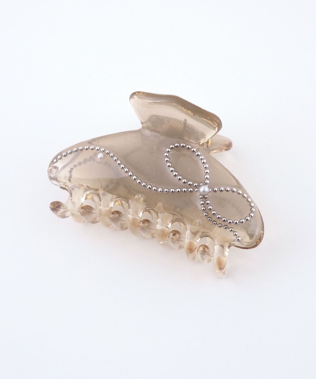 リボンパターンミニバンスクリップ