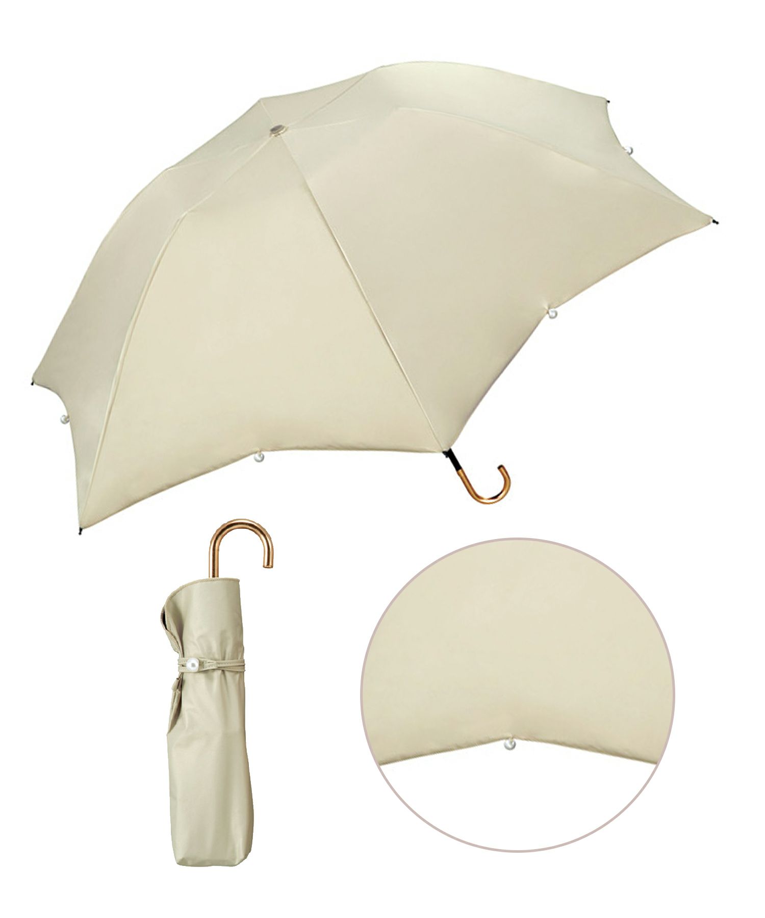 遮光ドームパラソル パール mini