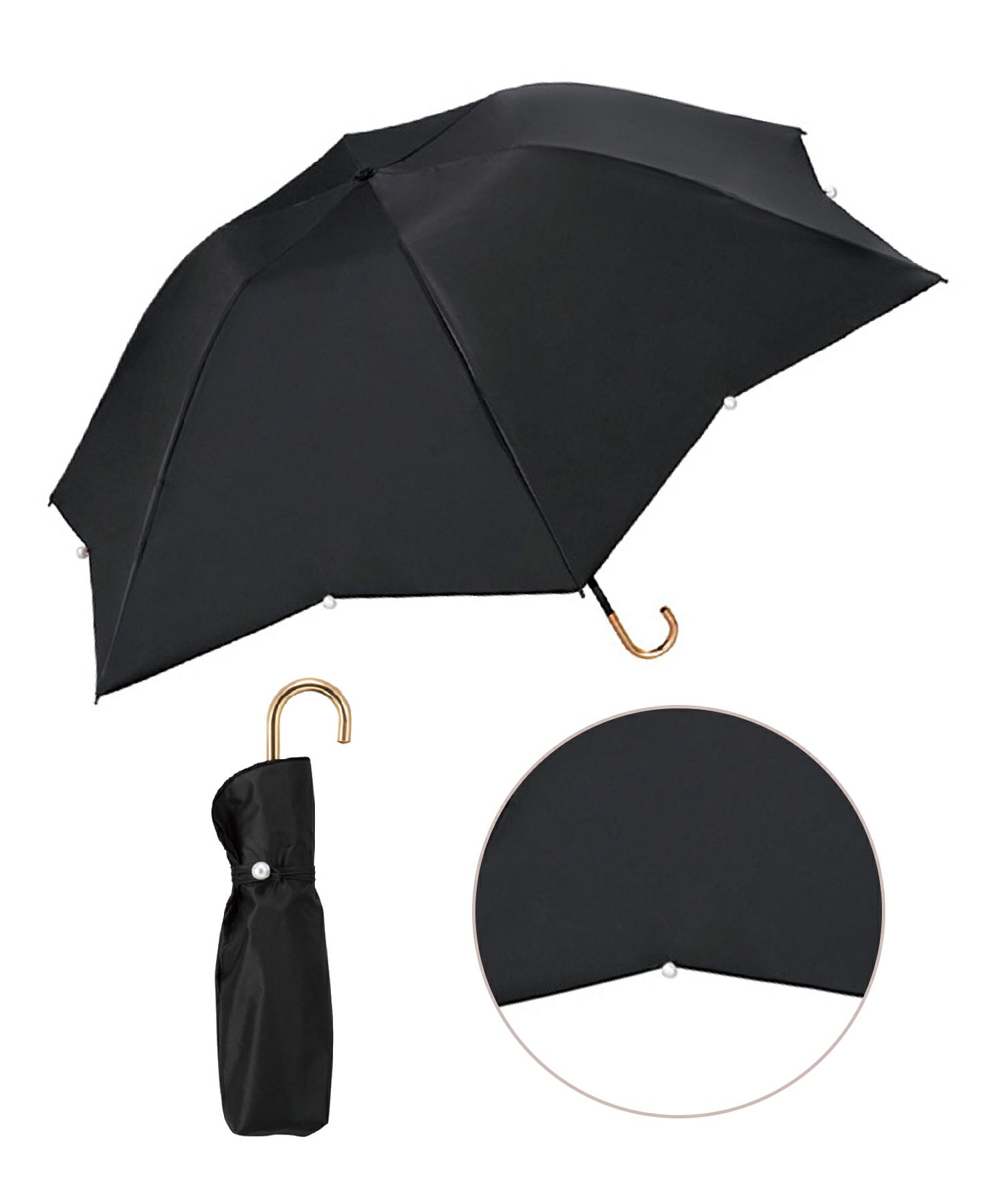 遮光ドームパラソル パール mini