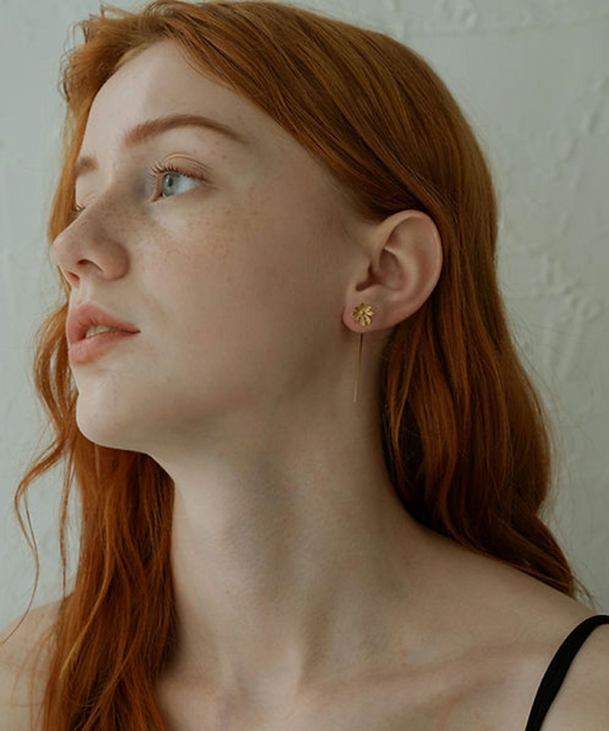 メタルフラワーフックサージカルステンレスピアス