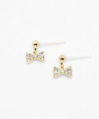 ミニボウタイセラミックポストピアス