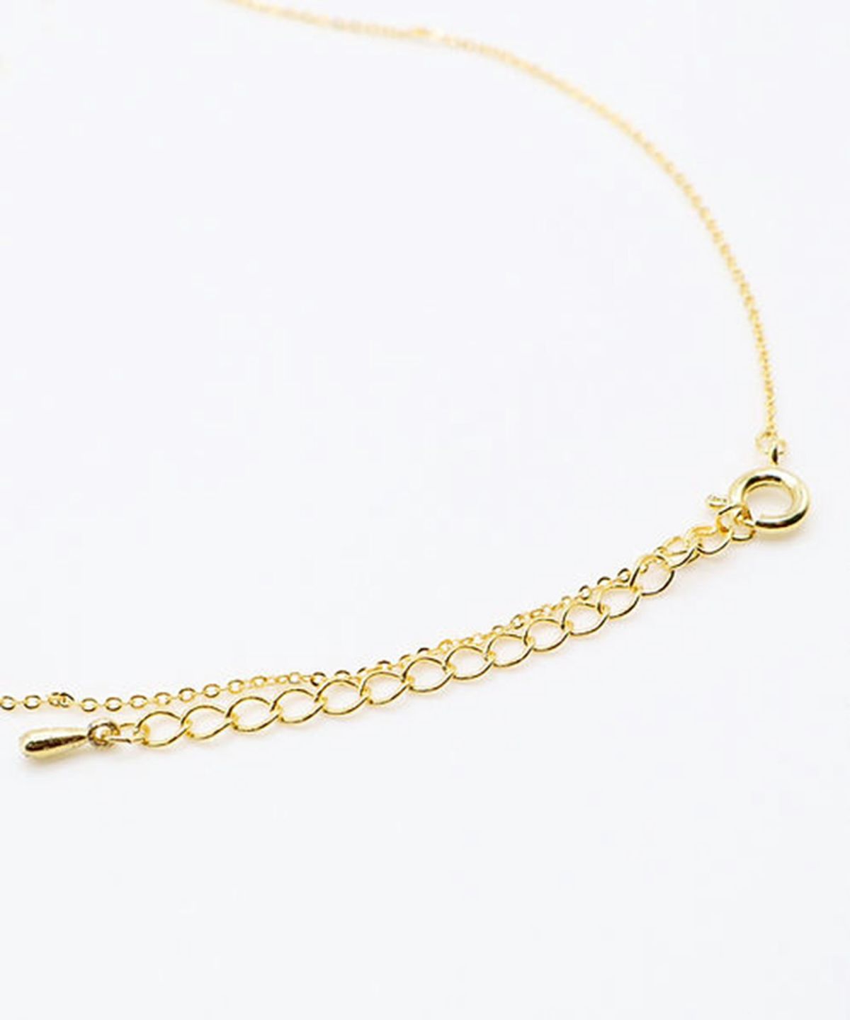 メタルフラワーネックレス1