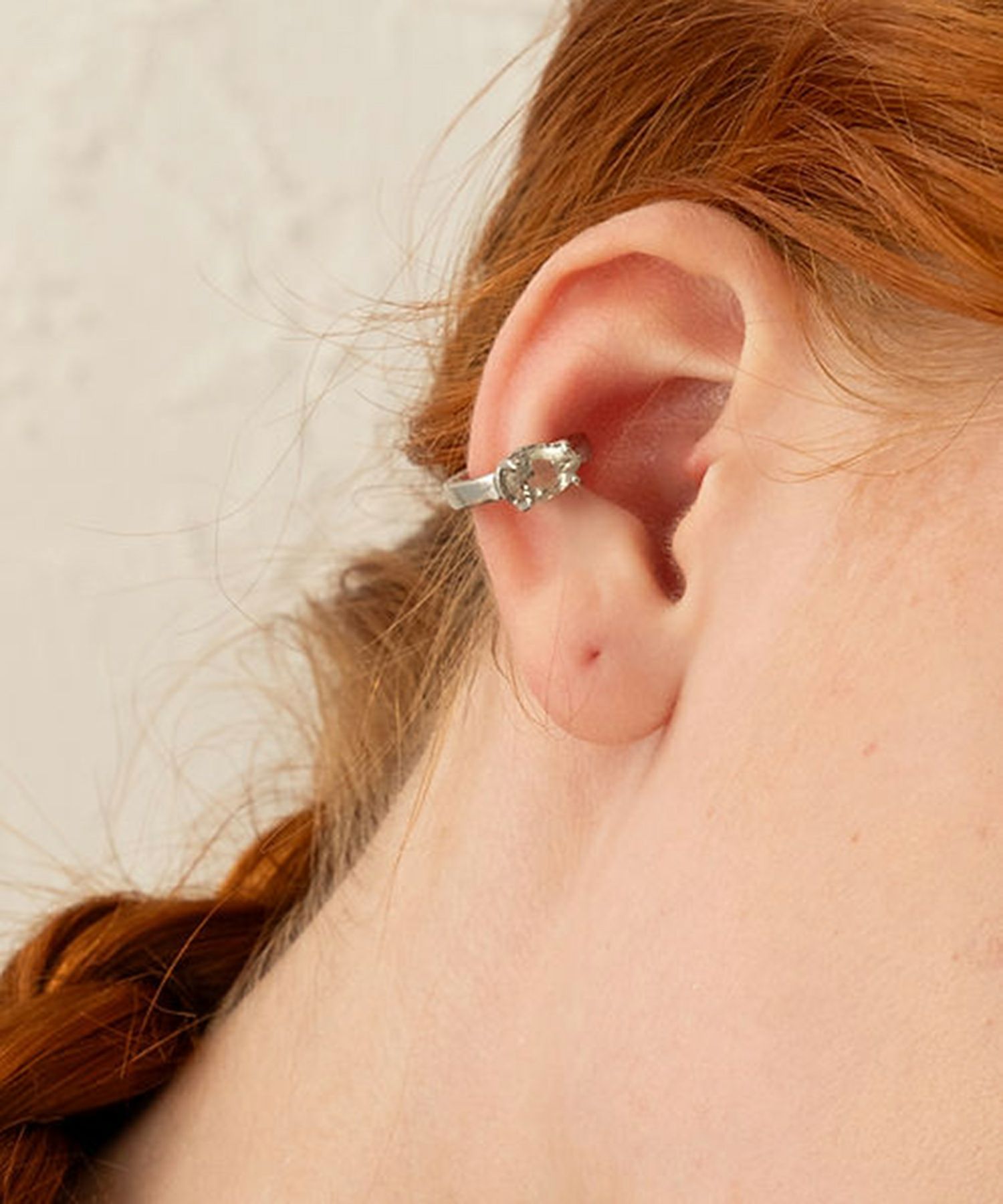 ナチュラルストーンイヤーカフ