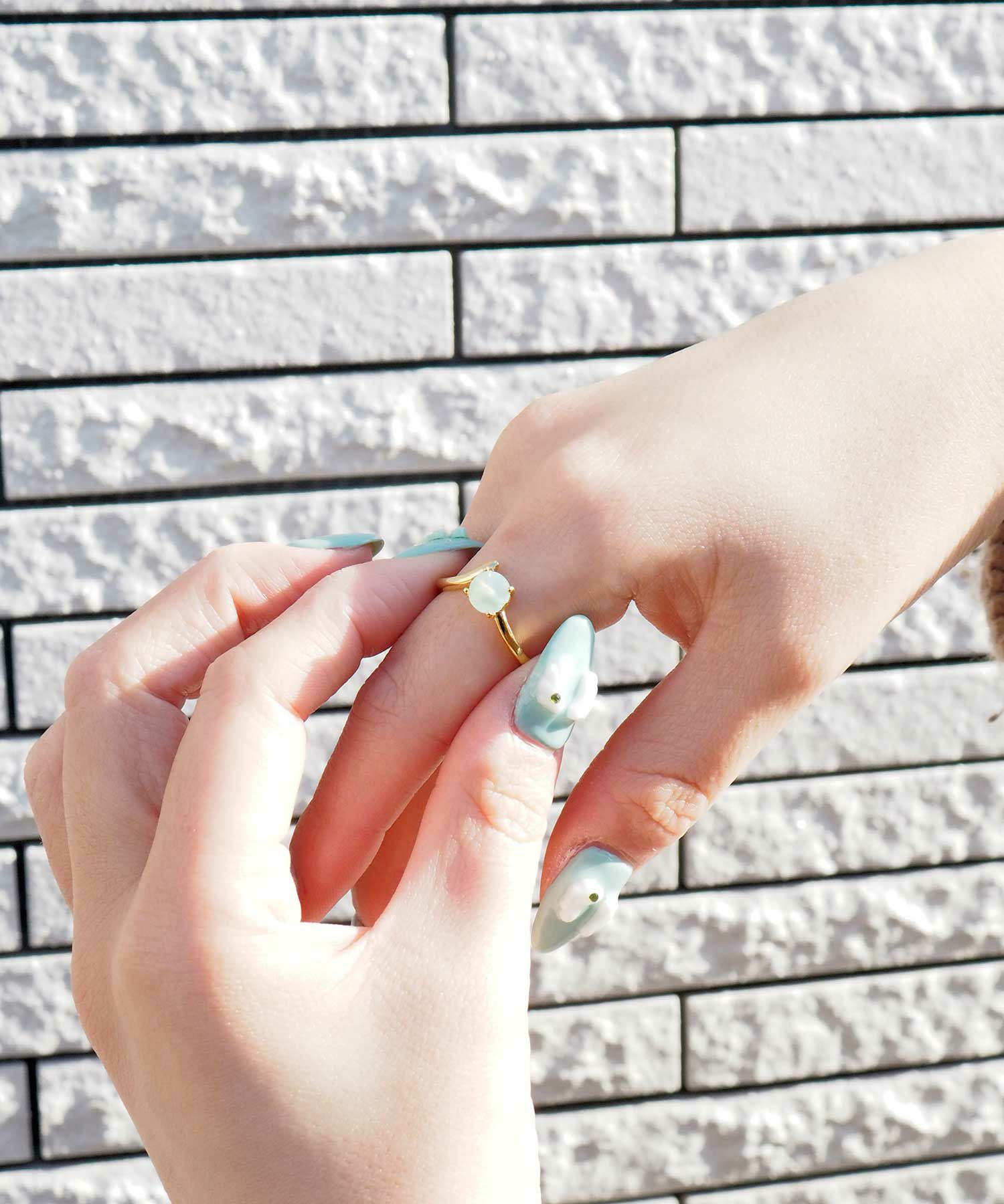 ナチュラルストーンカーブリング