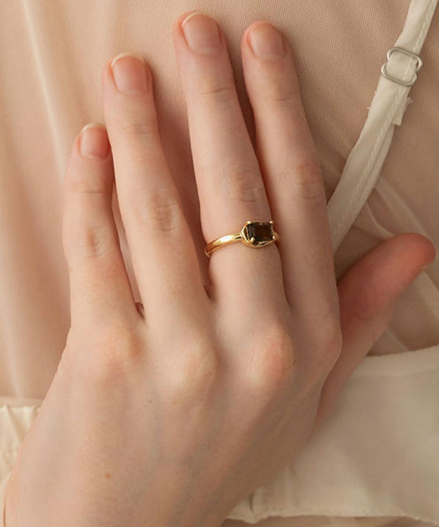 ナチュラルストーンスクエアリング