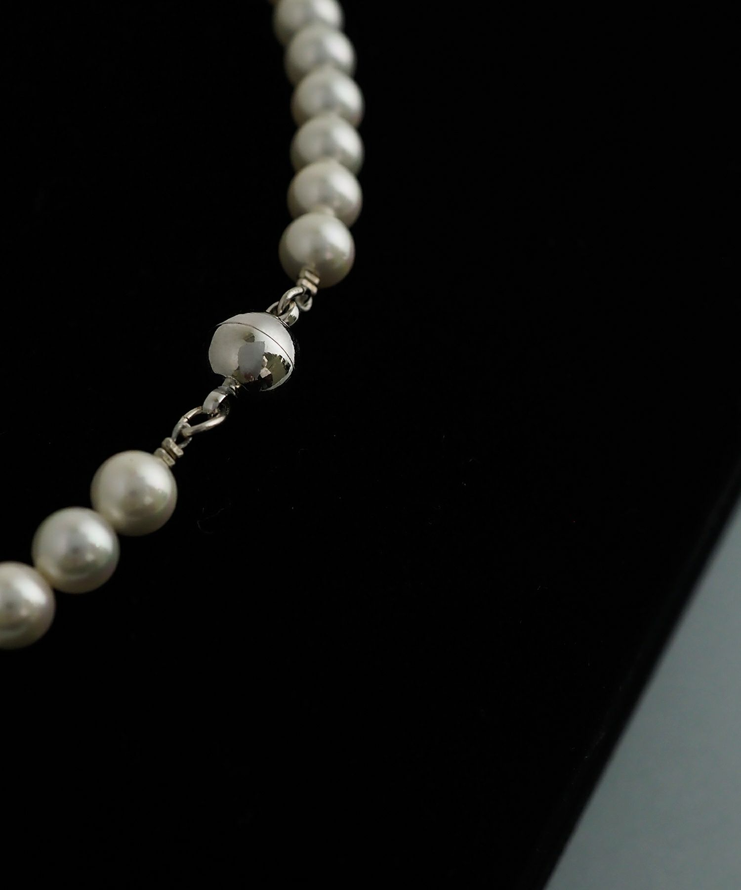 磨き貝パールグラデーションネックレス【JUNO PREMIUM】