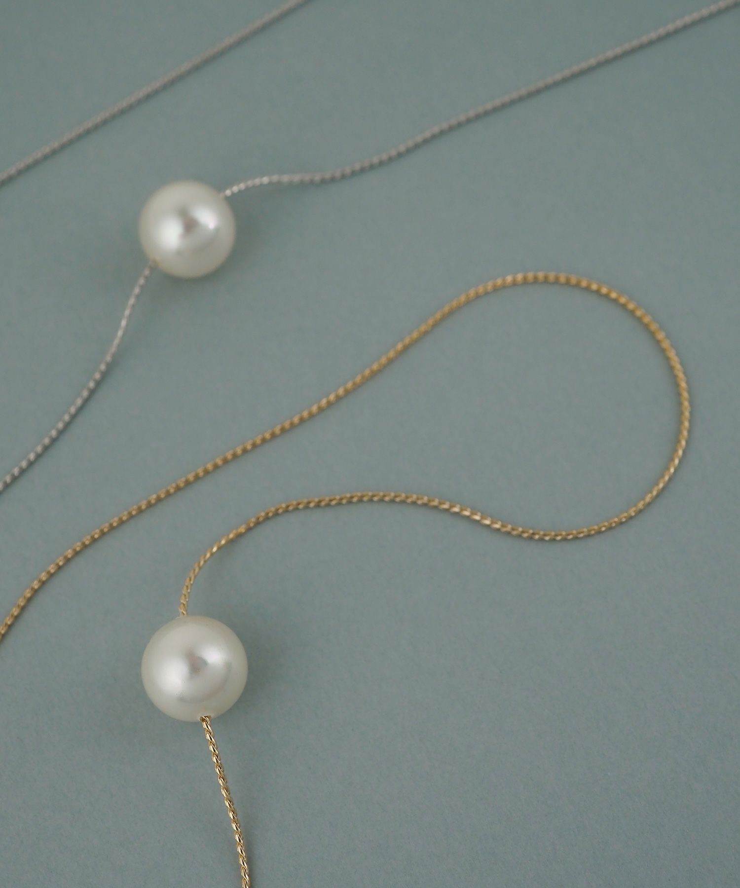 磨き貝パールトップネックレス【JUNO PREMIUM】