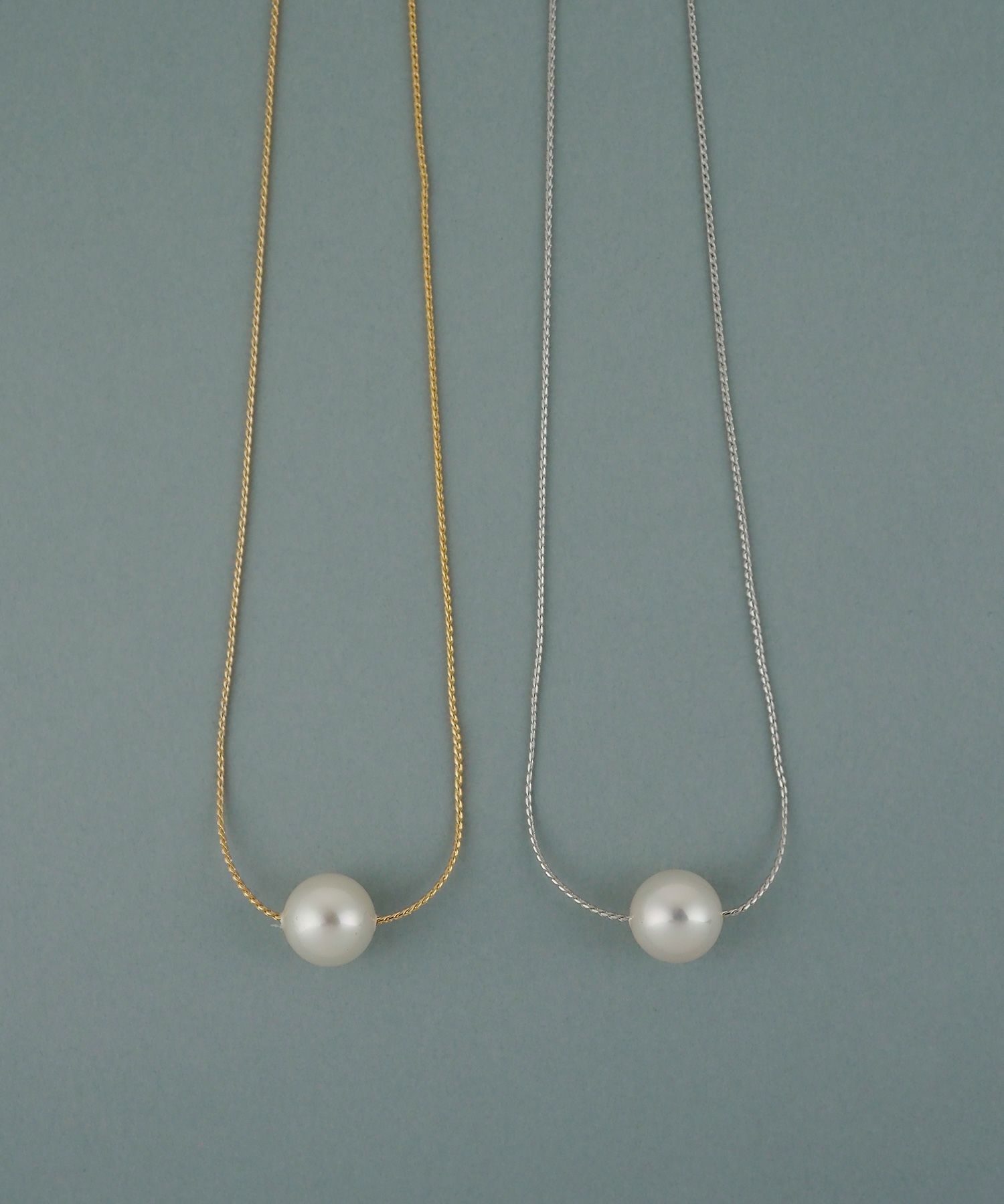 磨き貝パールトップネックレス【JUNO PREMIUM】