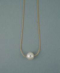 磨き貝パールトップネックレス【JUNO PREMIUM】