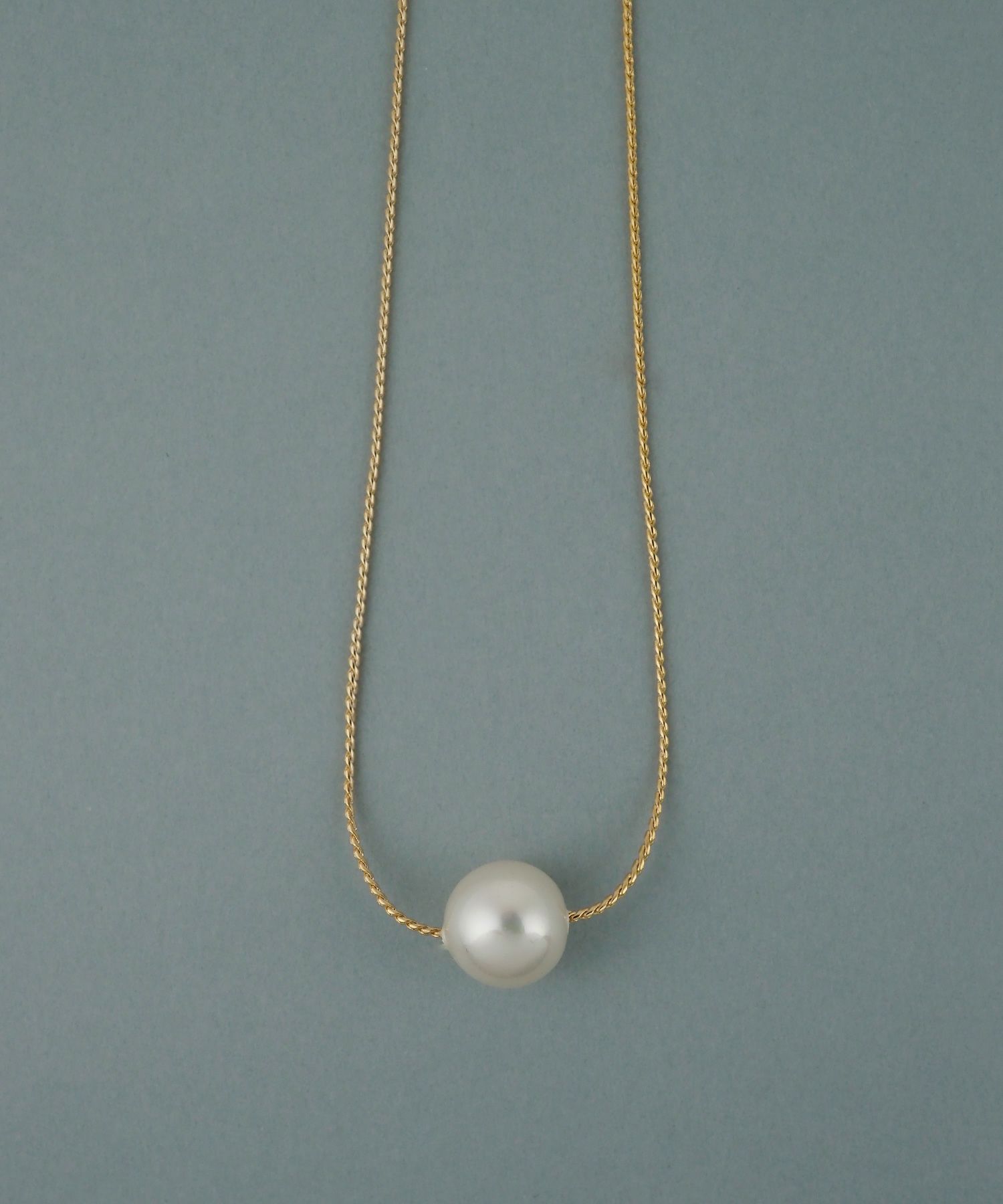 磨き貝パールトップネックレス【JUNO PREMIUM】