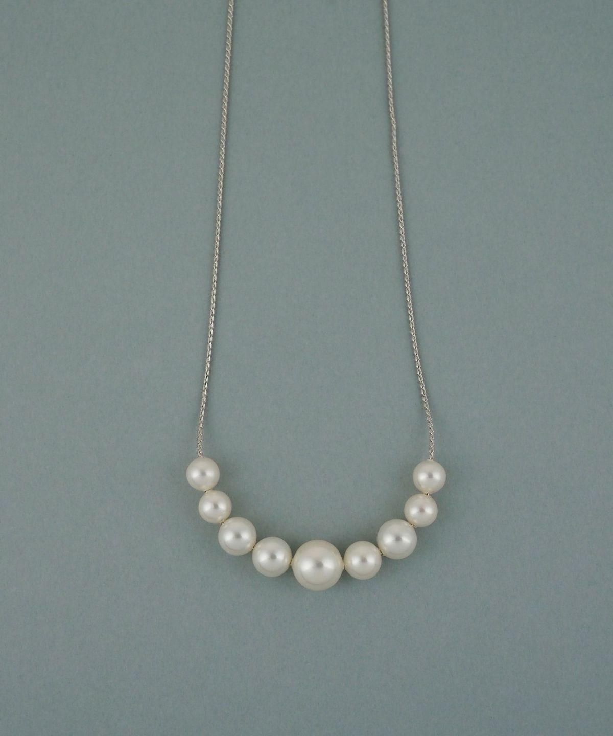 磨き貝パールフロントロングネックレス【JUNO PREMIUM】
