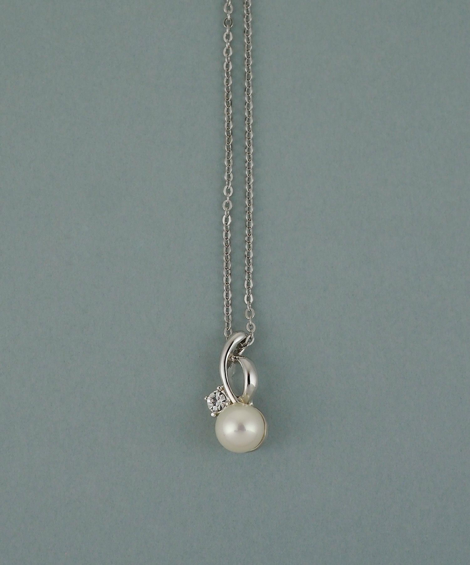 磨き貝パールヒネリビジューネックレス【JUNO PREMIUM】