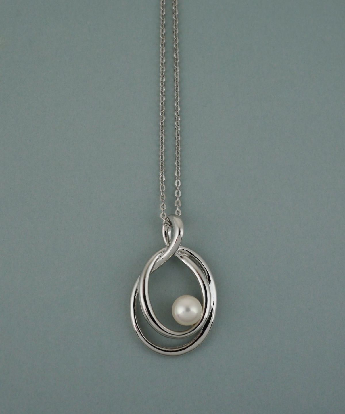 磨き貝パールシズクロングネックレス【JUNO PREMIUM】