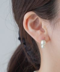 (3885)貝パールピアス オンラインで発売中の貝パールピアス😌シルバー色のみ在庫がございます