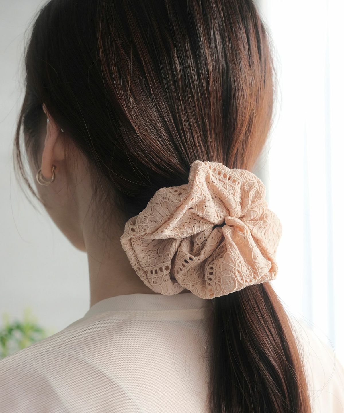 パンチングレースシュシュ