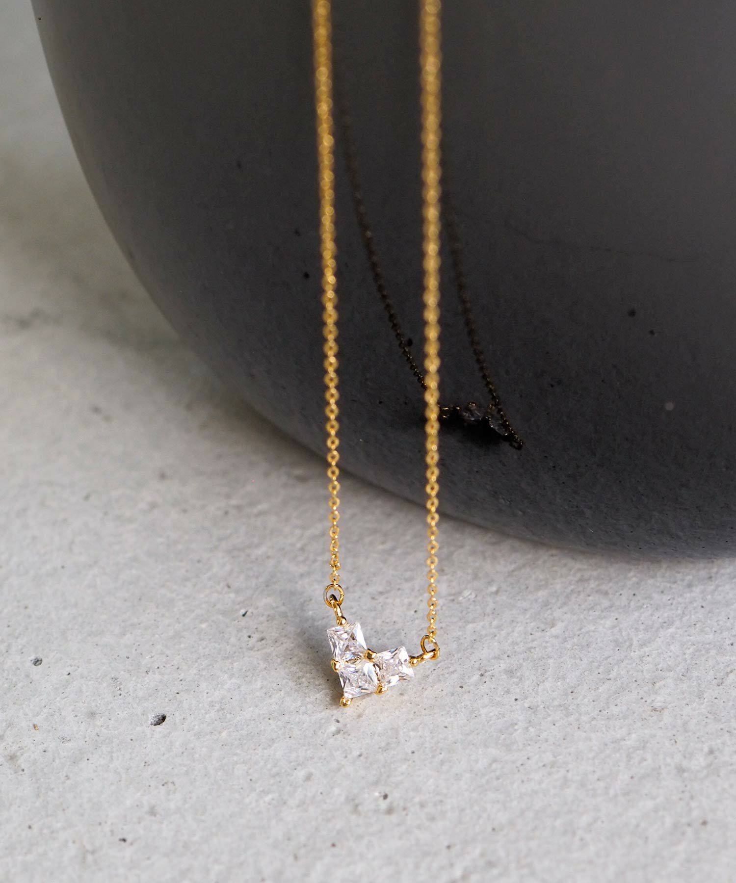 ストーンハートプチペンダント【MUK】