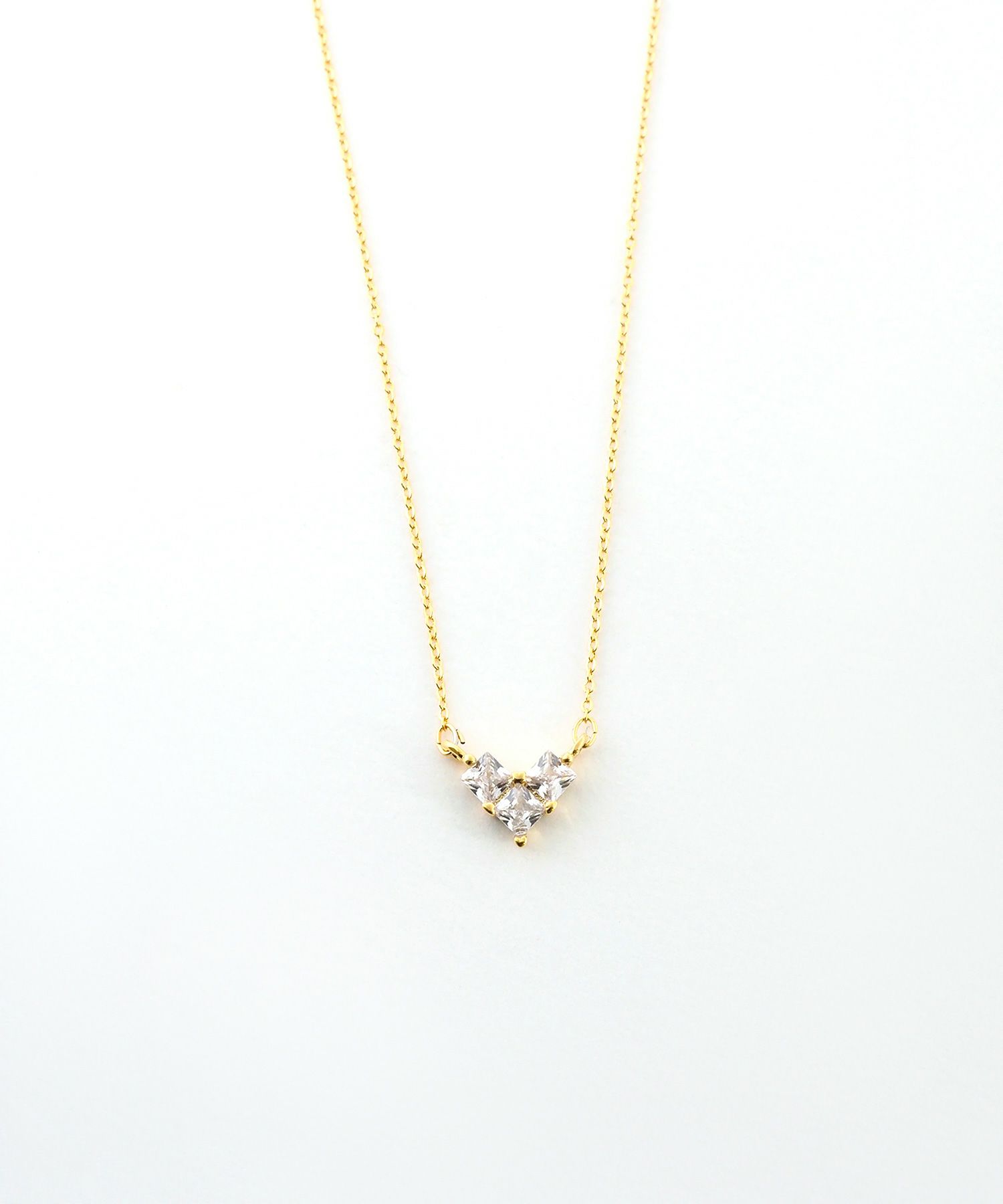 ストーンハートプチペンダント【MUK】